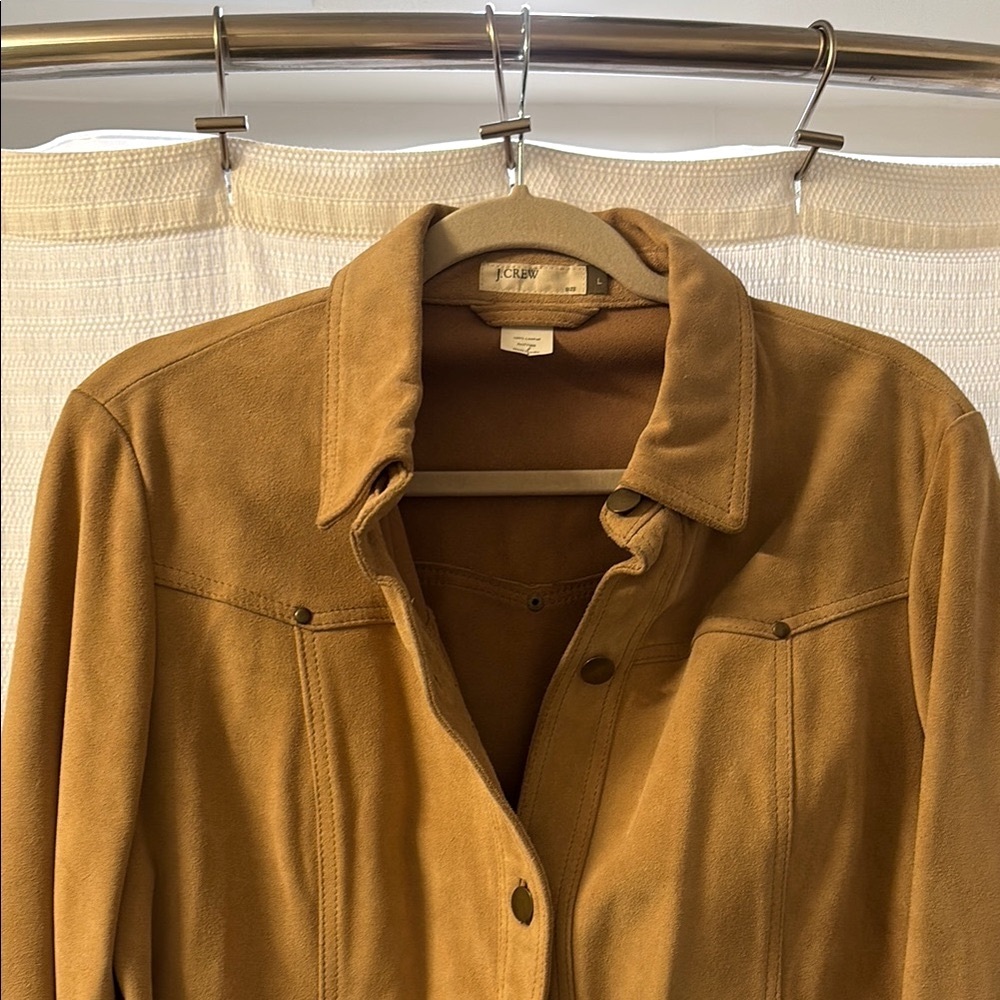 Tan Suede Women's Jacket by J.Crew